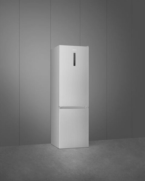 Smeg Frigorifero Combinato Total No Frost Classe E Capacit 235 Litri colore Inox - FC200XEU