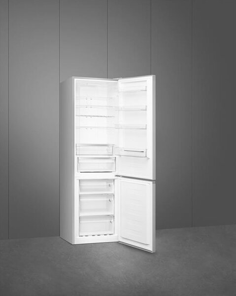 Smeg Frigorifero Combinato Total No Frost Classe E Capacit 235 Litri colore Inox - FC200XEU