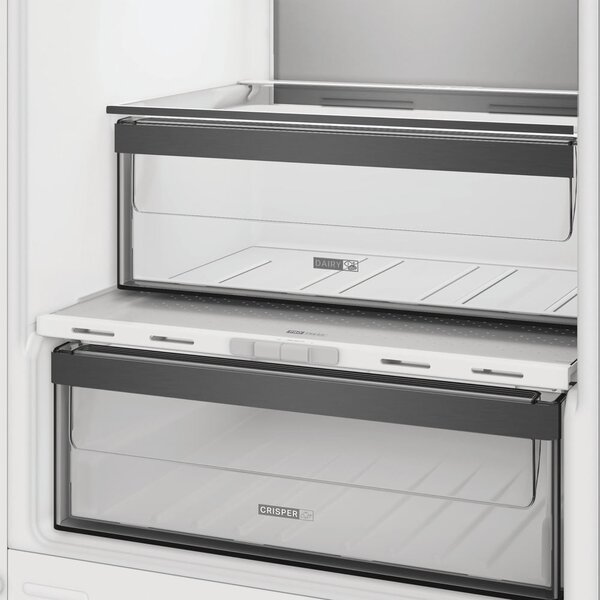Whirlpool Frigorifero da Incasso Combinato 254 Litri Classe E Total No Frost - WHKN 3253 B4E