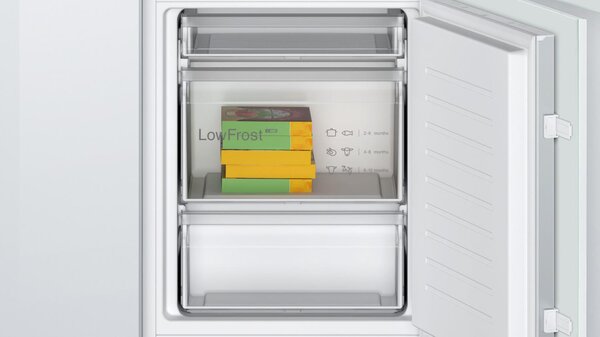Bosch Frigorifero da Incasso Combinato 267 Litri Classe E Low Frost Serie 4 - KIV86VSE0