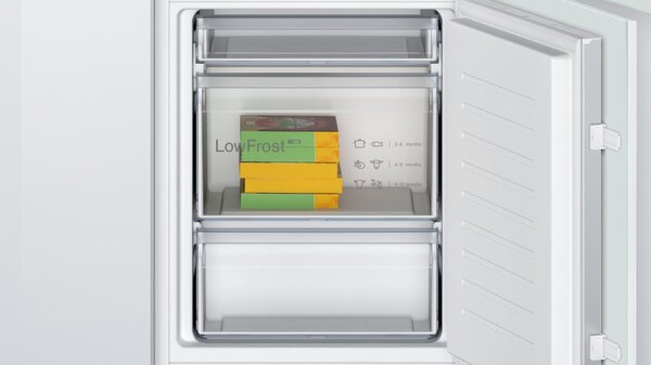Bosch Frigorifero da Incasso Combinato 267 Litri Classe E Ventilato Serie 2 - KIV86NSE0