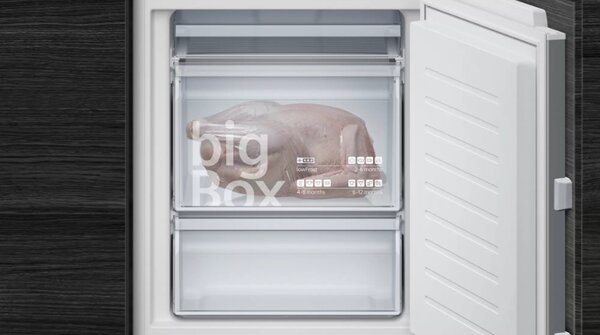 Siemens Frigorifero da Incasso Combinato 268 Litri Classe F Raffreddamento Statico Serie iQ300 - KI86VVFF0