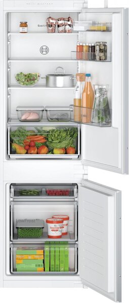 Bosch Frigorifero da Incasso Combinato 267 Litri Classe E Ventilato Serie 2 - KIV86NSE0
