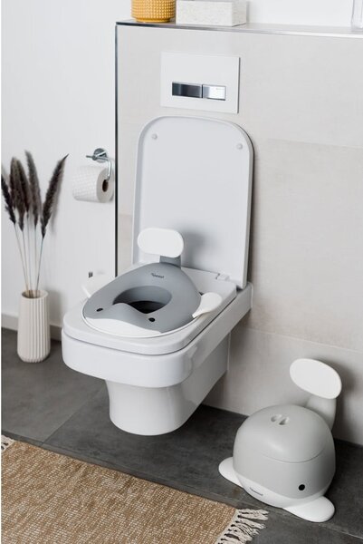 Riduttore wc per bambini grigio scuro Dark grey - Kindsgut