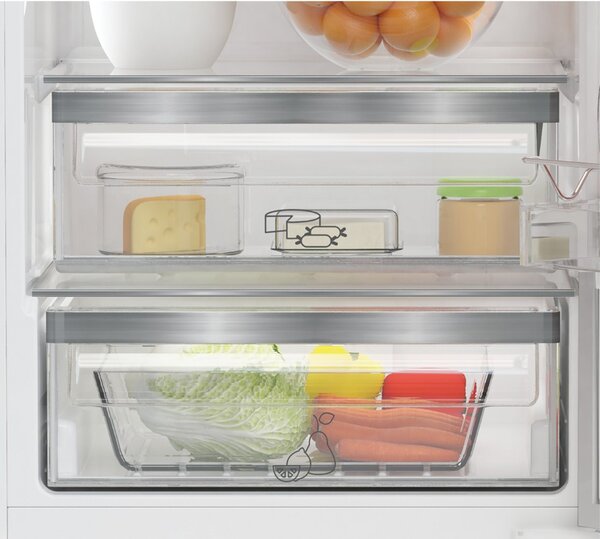 Grundig Frigorifero da Incasso Combinato 271 Litri Classe F Raffreddamento Light Frost - GKMI25730N