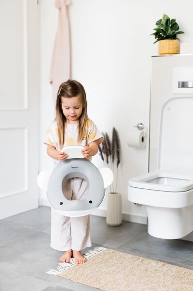 Riduttore wc per bambini grigio scuro Dark grey - Kindsgut
