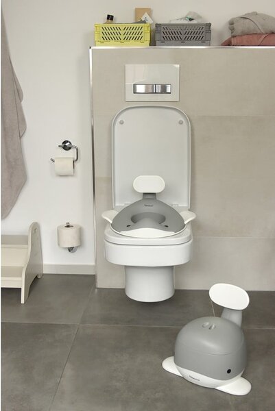 Riduttore wc per bambini grigio scuro Dark grey - Kindsgut