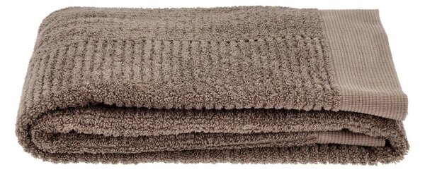 Asciugamano in cotone marrone 50x100 cm - Zone