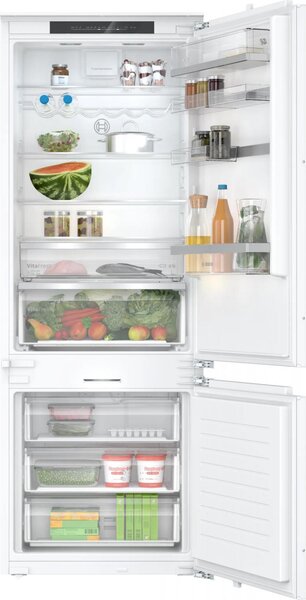 Bosch Frigorifero da Incasso Combinato 381 Litri Classe D No Frost Serie 6 - KBN96ADD0