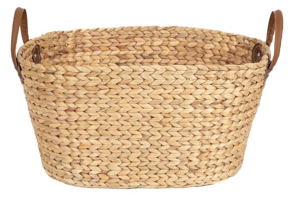 Cesto portabiancheria in seagrass colore naturale 100 l Belize - Compactor
