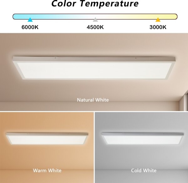 Immax NEO 07276L -Lampada LED dimmerabile da bagno FRAME 50W/230V IP44 Wi-Fi Tuya+RC