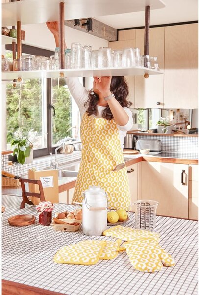 Presine in set in cotone 2 pz Geo – Tiseco Home Studio