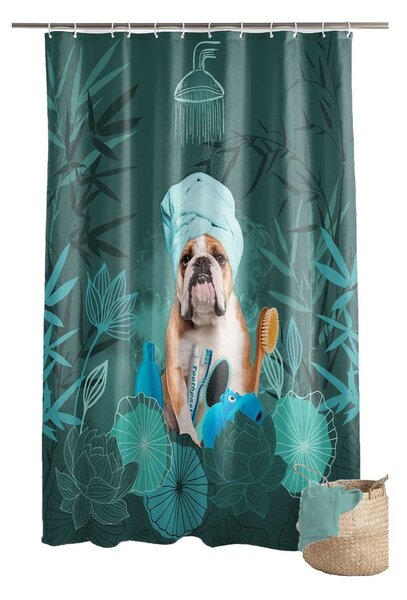 Tenda da doccia 180x200 cm Doggy zen - douceur d'intérieur