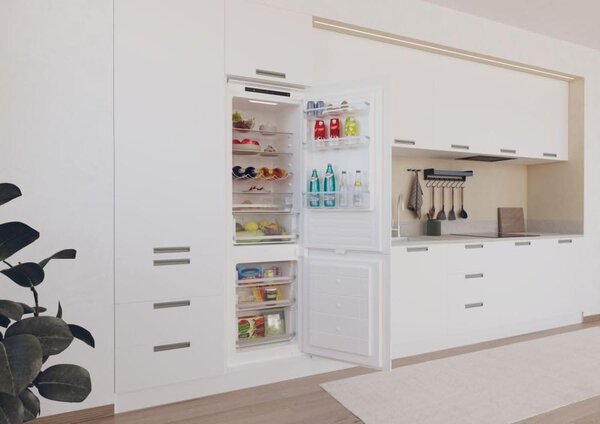 De Longhi Frigorifero da Incasso Combinato Capacit 244 Litri Classe energetica E Raffreddamento No Frost - F6CTNF244E
