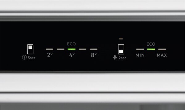 Electrolux Frigorifero da Incasso Combinato Capacit 249 Litri Classe energetica D Raffreddamento No Frost colore Bianco - ENT6MD18S3