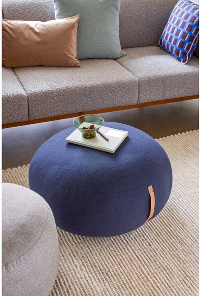 Pouf grigio chiaro Turenio, ø 70 cm Mochi - Hübsch