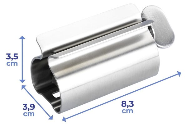 Estrusori in metallo per tubi e paste in set da 3 - Maximex