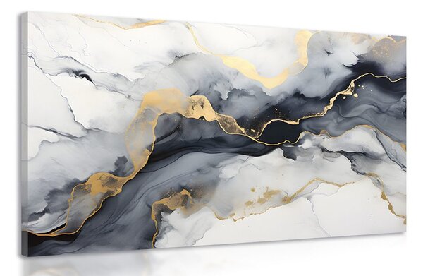 Quadro su tela – Marmo grigio