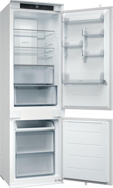 Candy Frigorifero da Incasso Combinato Capacit 251 Litri Classe energetica E Raffreddamento No Frost colore Bianco - CNBQT3518E