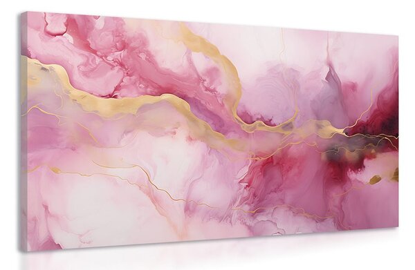 Quadro su tela – Marmo rosa
