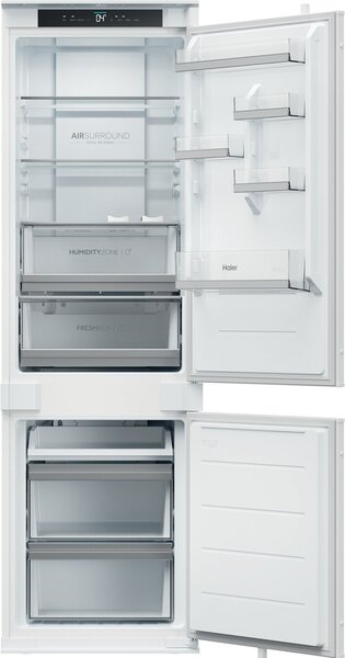 Haier Frigorifero da Incasso Combinato Capacit 251 Litri Classe energetica E Raffreddamento No Frost - HBQW5518E