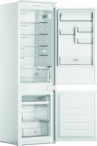 Hotpoint Ariston Frigorifero da Incasso Combinato Capacit 250 Litri Classe energetica E Raffreddamento No Frost colore Bianco - HAC18 T2
