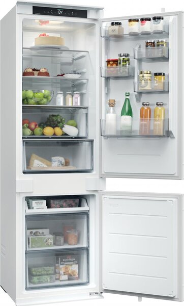 Candy Frigorifero da Incasso Combinato Capacit 251 Litri Classe energetica E Raffreddamento No Frost colore Bianco - CNBQT3518E