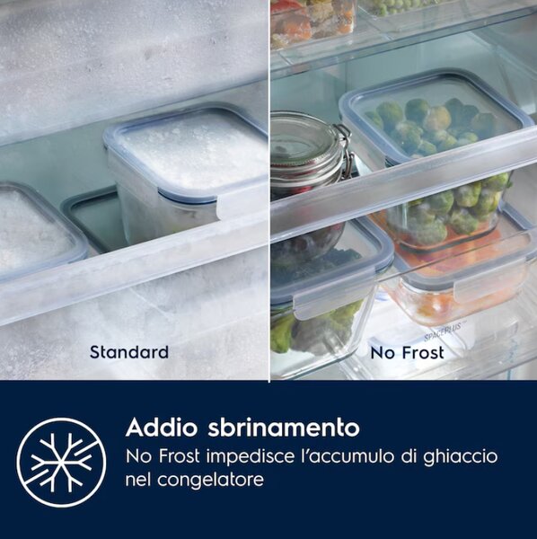 Electrolux Frigorifero da Incasso Combinato Capacit 257 Litri Classe energetica E Raffreddamento No Frost - LNT6NE18S