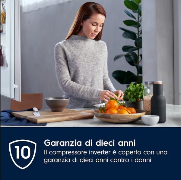Electrolux Frigorifero da Incasso Combinato Capacit 257 Litri Classe energetica E Raffreddamento No Frost - LNT6NE18S