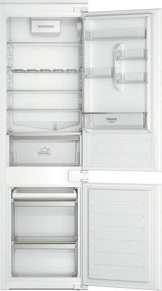 Hotpoint Ariston Frigorifero da Incasso Combinato Capacit 266 Litri Classe energetica D Raffreddamento Statico colore Bianco - HAC18D011C2