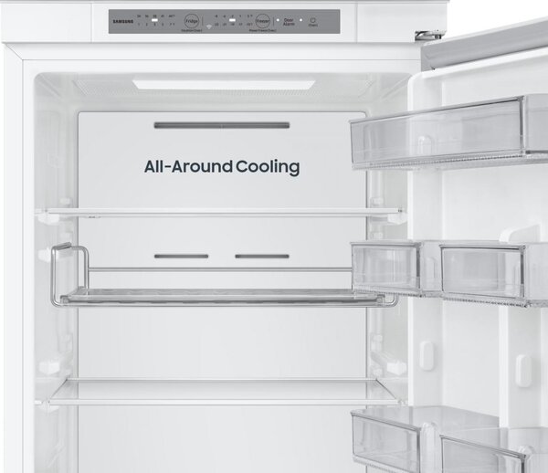 Samsung Frigorifero da Incasso Combinato Capacit 267 Litri Classe energetica E Raffreddamento No Frost colore Bianco - BRB70F26CES0EF