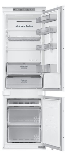 Samsung Frigorifero da Incasso Combinato Capacit 267 Litri Classe energetica E Raffreddamento No Frost colore Bianco - BRB70F26CES0EF