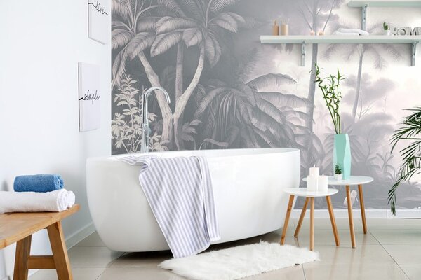 Carta da parati – Palme tropicali delicate