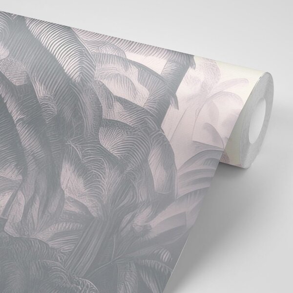 Carta da parati – Palme tropicali delicate