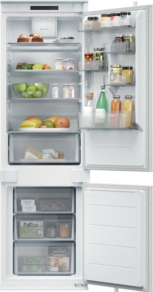 Candy Frigorifero da Incasso Combinato Capacit 268 Litri Classe energetica E Raffreddamento Ventilato colore Bianco - CNBQL3518EV