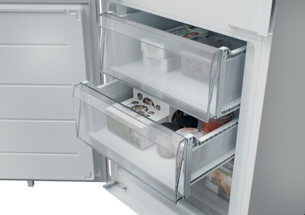 Candy Frigorifero da Incasso Combinato Capacit 268 Litri Classe energetica E Raffreddamento Ventilato colore Bianco - CNBQL3518EV/L