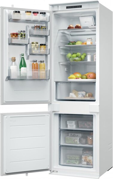Candy Frigorifero da Incasso Combinato Capacit 268 Litri Classe energetica E Raffreddamento Ventilato colore Bianco - CNBQL3518EV/L