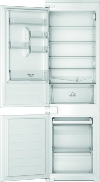 Hotpoint Ariston Frigorifero da Incasso Combinato Capacit 273 Litri Classe energetica E Raffreddamento Statico colore Bianco - HAC18D021A1 LH