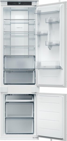 Candy Frigorifero da Incasso Combinato Capacit 284 Litri Classe energetica E Raffreddamento No Frost colore Bianco - CNBQT3519EW Fresco