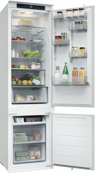 Candy Frigorifero da Incasso Combinato Capacit 284 Litri Classe energetica E Raffreddamento No Frost colore Bianco - CNBQT3519EW Fresco