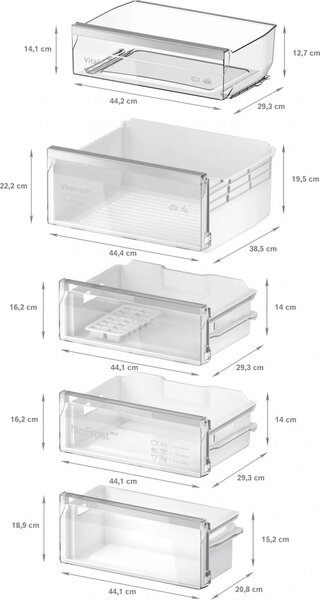 Bosch Frigorifero da Incasso Combinato Capacit 290 Litri Classe energetica D Raffreddamento No Frost - KIN96VFD0 Serie 4