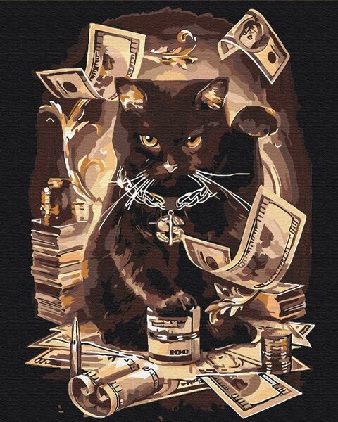 Dipingere con i numeri – Gatto milionario