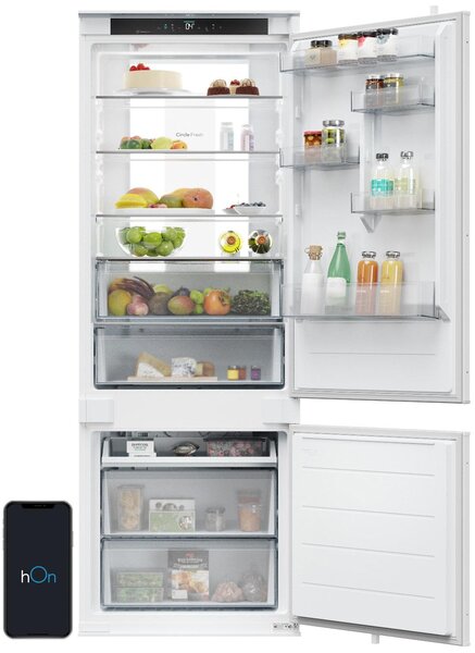 Candy Frigorifero da Incasso Combinato Capacit 382 Litri Classe energetica D Raffreddamento No Frost - CNBQT5719DW