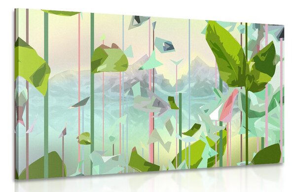 Stampa su tela – Paradiso astratto