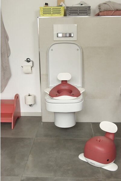 Riduttore wc per bambini rosa scuro Dusty pink - Kindsgut
