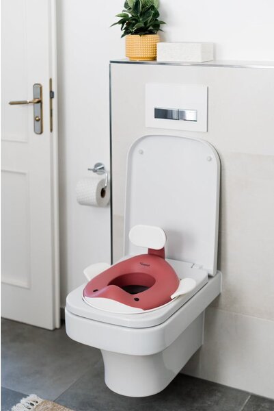 Riduttore wc per bambini rosa scuro Dusty pink - Kindsgut
