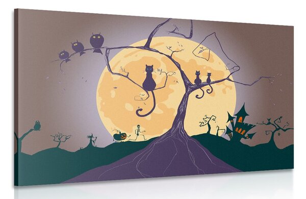 Quadro su tela – Spettri della notte
