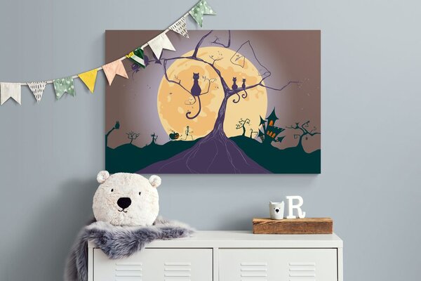 Quadro su tela – Spettri della notte