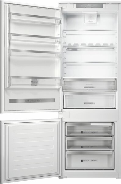 Whirlpool Frigorifero da Incasso Combinato Capacit 400 Litri Classe energetica E Raffreddamento Ventilato - SP40 8112 LH