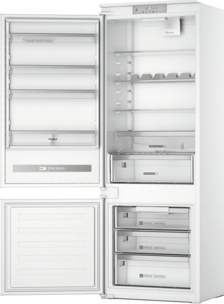 Whirlpool Frigorifero da Incasso Combinato Capacit 400 Litri Classe energetica E Raffreddamento Ventilato - SP40 8112 LH
